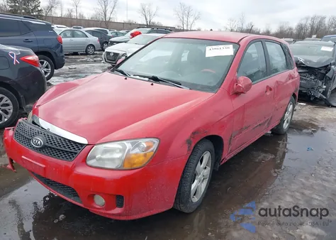 2007 Kia Spectra5 Sx z USA, uszkodzony, nr VIN KNAFE161375004720